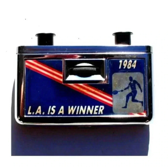 Vintage Los Angeles 1984 Olympic Games Tasco Binocular Pop Up Sports Glasses - Picture 2 of 4